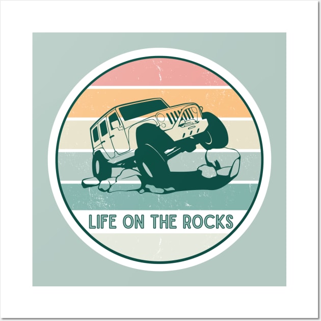 Life on the Rocks Wall Art by Thistle Kent